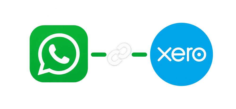 Rebecca connected to WhatsApp and Xero